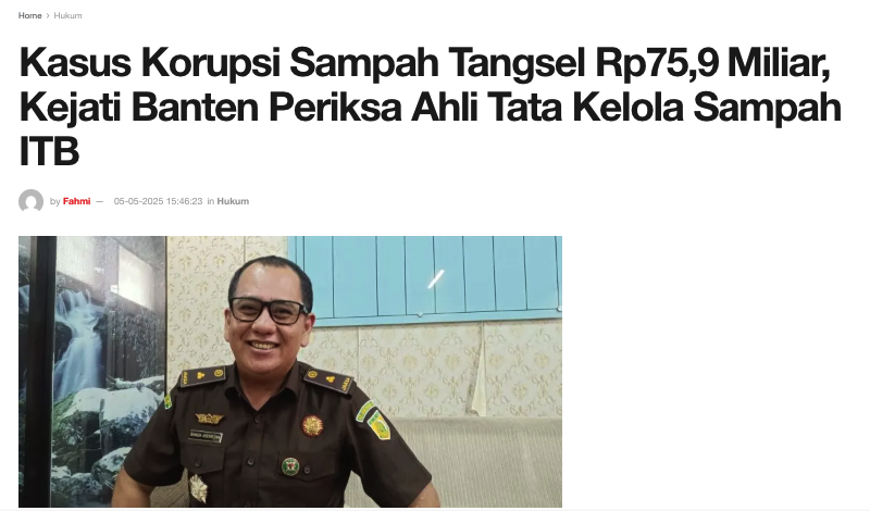 kasus-sampah-tangsel-dan-urgensi-reformasi-tata-kelola-di-daerah